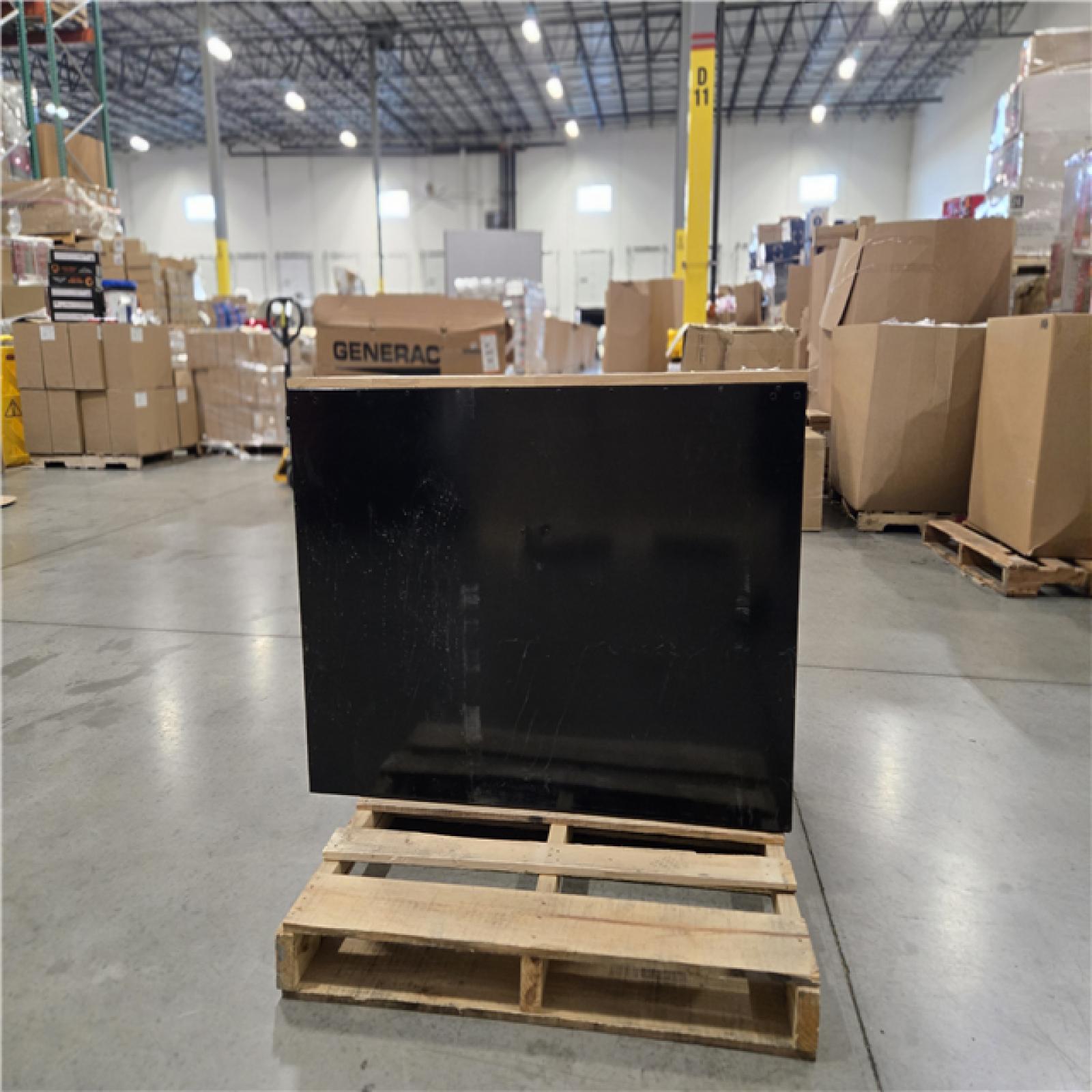 DALLAS LOCATION- AS-IS HUSKY Tool Storage 46 in. W x 18 in. D 9-Drawer Mobile Workbench Cabinet in Gloss Black