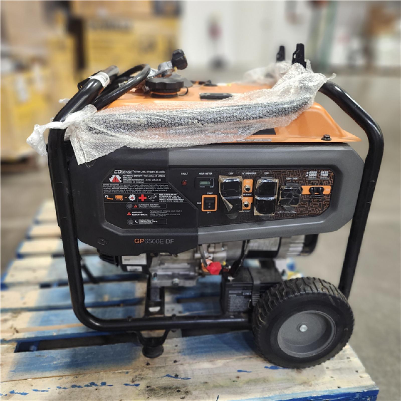 Dallas Location - As-Is Shop Generac 8 125/6500-Watt Electric Portable Generator