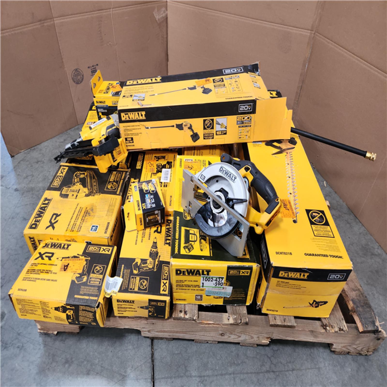 CALIFORNIA AS-IS TOOL PALLET
