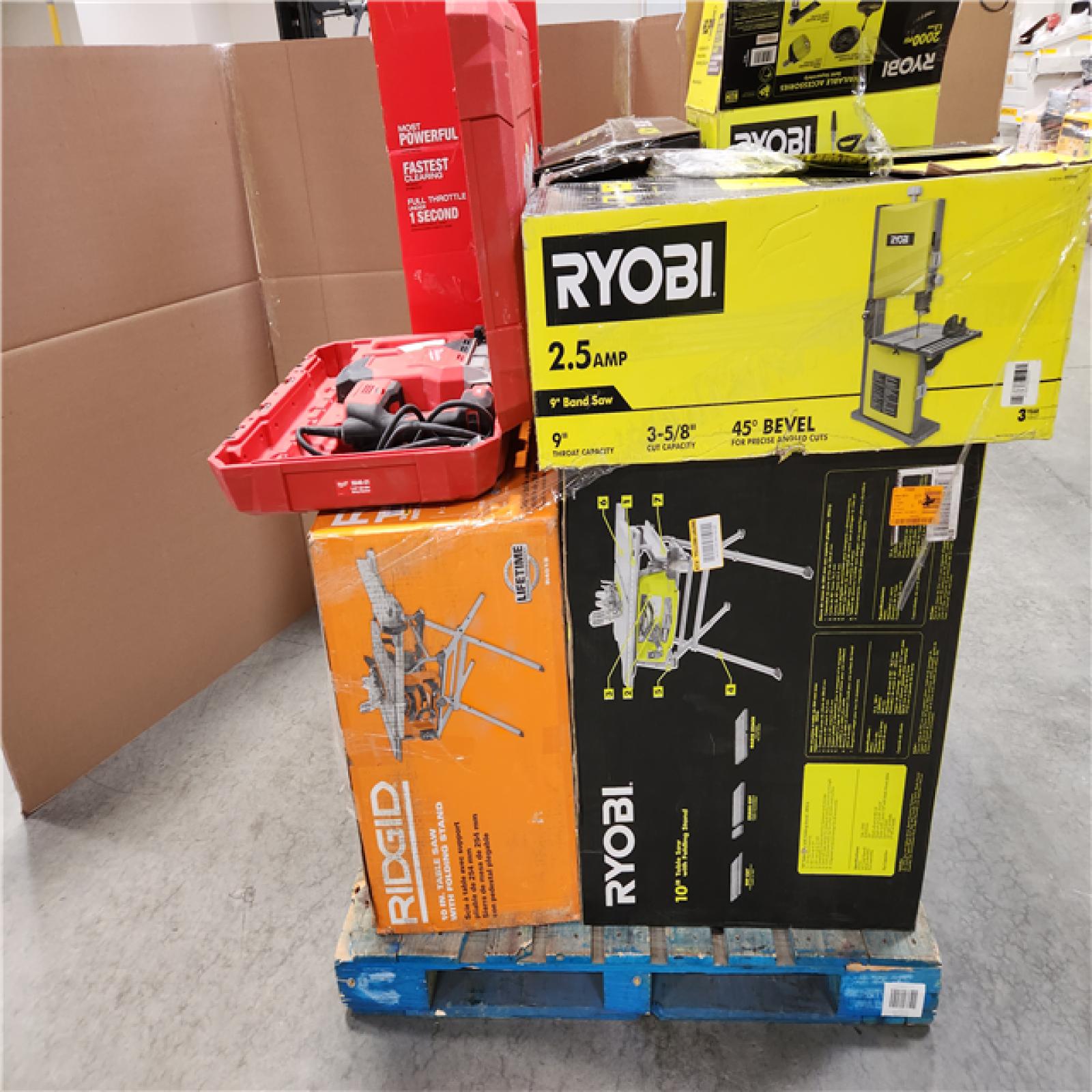 CALIFORNIA  AS-IS TOOL PALLET