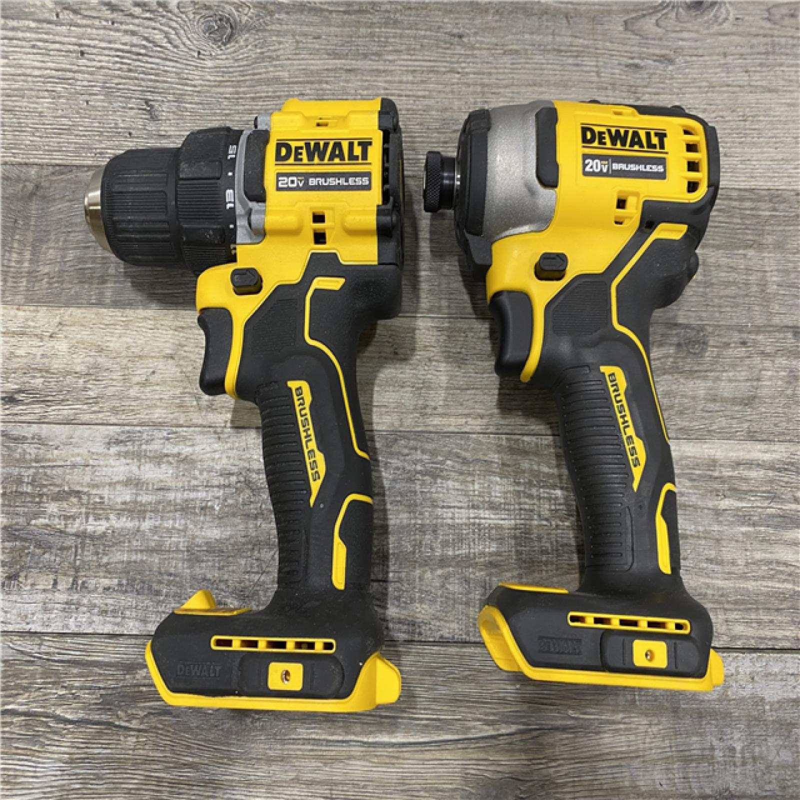 AS-IS DEWALT ATOMIC 20-Volt MAX Lithium-Ion Cordless Combo Kit