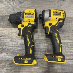AS-IS DEWALT ATOMIC 20-Volt MAX Lithium-Ion Cordless Combo Kit