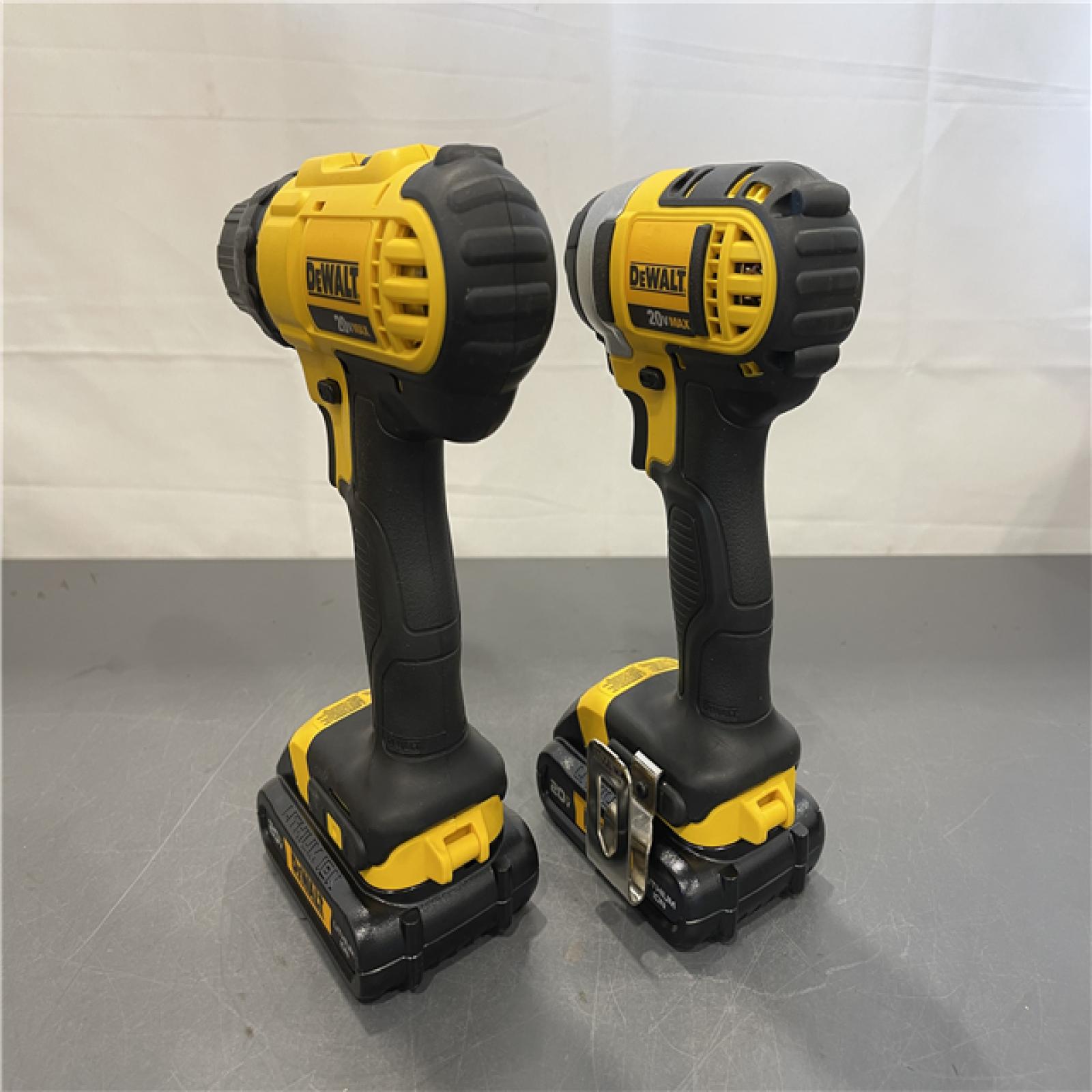 AS-IS - DeWALT 20V MAX Cordless Drill/Impact 2 Tool Combo Kit