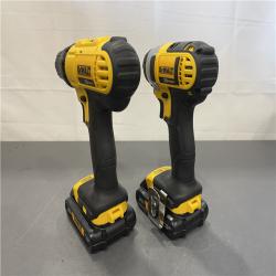 AS-IS - DeWALT 20V MAX Cordless Drill/Impact 2 Tool Combo Kit