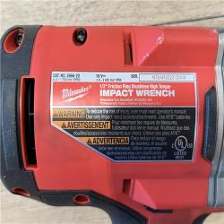 AS-IS Milwaukee 18-Volt Lithium-Ion Brushless 1/2 in. High Torque Impact Wrench with Friction Ring (Tool-Only)
