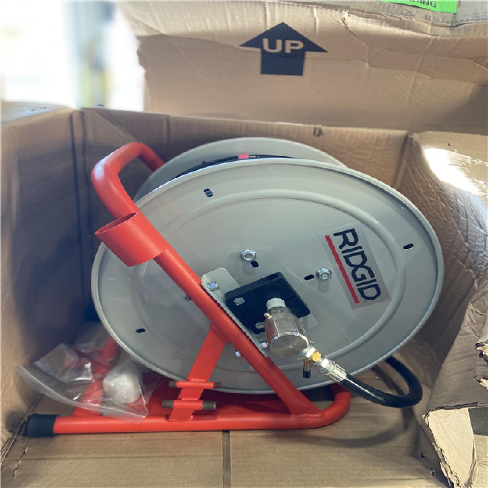 DALLAS LOCATION -  RIDGID KJ-3100 3000 PSI 5.5 GPM Portable Water Jetter for 2 in. to 10 in. Drain Lines with Removeable Nylon Braid Hose/Reel