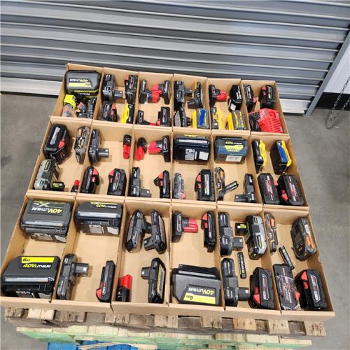 DALLAS LOCATION AS-IS- BATTERY PALLET