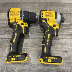 AS-IS DEWALT ATOMIC 20-Volt MAX Lithium-Ion Cordless Combo (2-Tool) Kit
