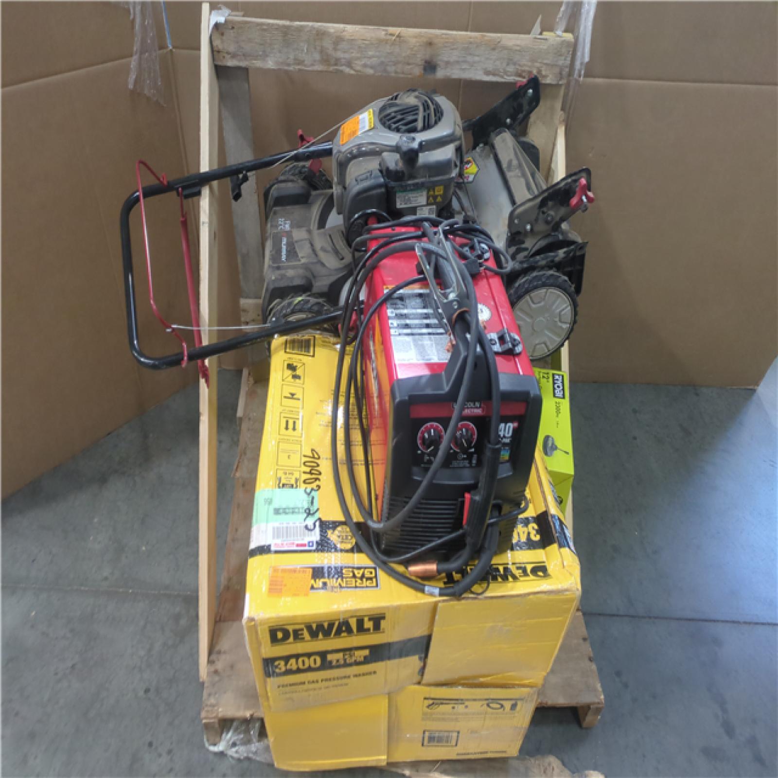 CALIFORNIA AS-IS OUTDOOR POWER EQUIPMENT