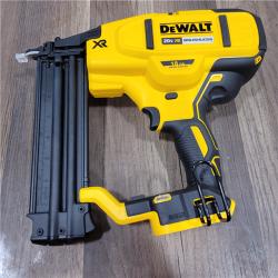 AS-IS DeWalt 20V MAX XR Lithium-Ion Electric Cordless 18-Gauge Brad Nailer (Tool Only)