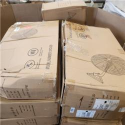 Phoenix NEW TMWINGS 22 in. 3-Speed Drum Fan in Black with 7000 CFM Industrial Fan Pallet of 17