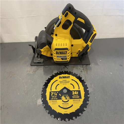 AS-IS - DeWALT FLEXVOLT 60V MAX Cordless Brushless 7-1/4 in. Circular Saw with Brake