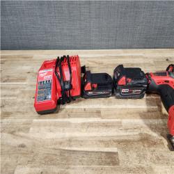 HOUSTON LOCATION - AS - IS Milwaukee 2 Tool Combo Kit W/ (2) Battery & Charger