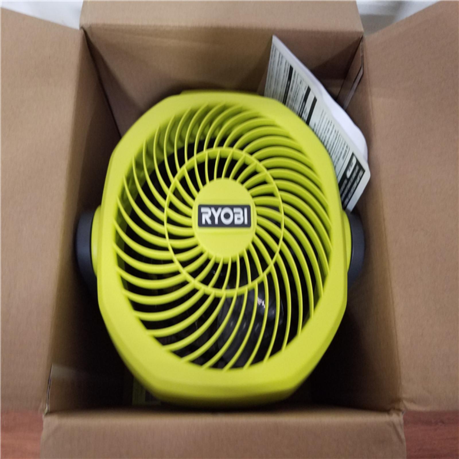 California NEW Ryobi Plus+ 18V Hybrid 7.5 Fan (Tool Only)