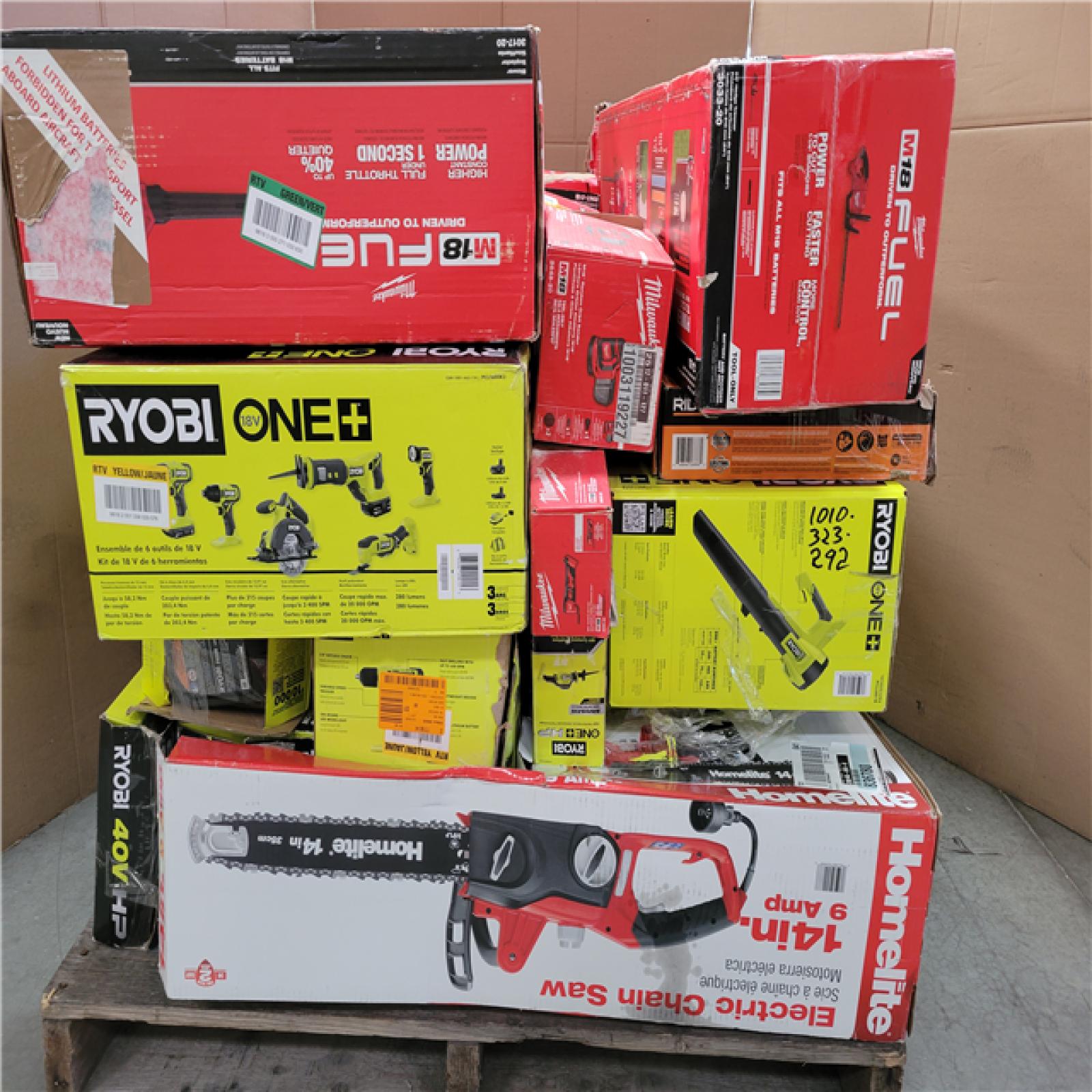 CALIFORNIA AS-IS TOOL PALLET