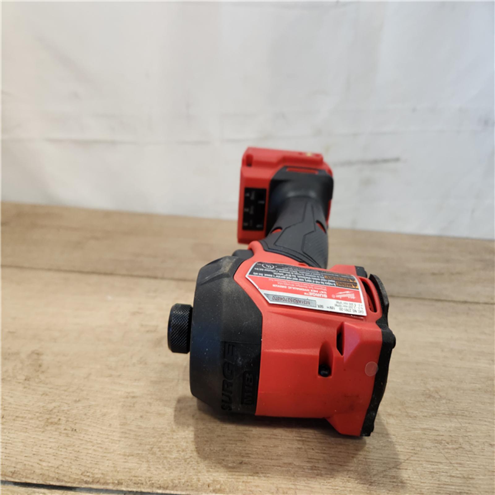 AS-IS- Milwaukee FUEL SURGE 18V Lithium-Ion Brushless Cordless 1/4 in. Hex Impact Driver (Tool-Only)