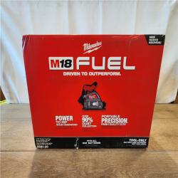 AS-IS- Milwaukee FUEL 18V Lithium-Ion Cordless Brushless 6-1/2 in. Plunge Cut Track Saw (Tool-Only)