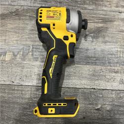 AS-IS DEWALT Atomic 20V Max Lithium-Ion Brushless Cordless Compact 1/4 in. Impact Driver Kit