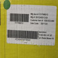 Phoenix NEW RYOBI 80V HP Brushless Battery Cordless Electric 30 in. Multi-Blade Lawn Mower with Battery and Charger