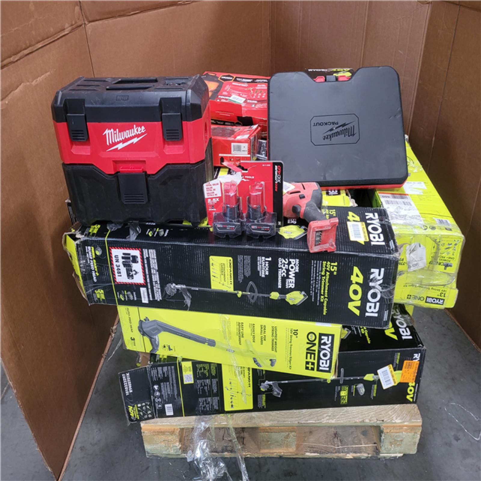 CALIFORNIA AS-IS TOOL PALLET