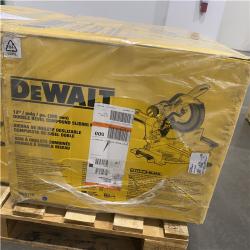NEW- DeWalt 15 Amps 12 in. Corded Dual-Bevel Sliding Compound Miter Saw