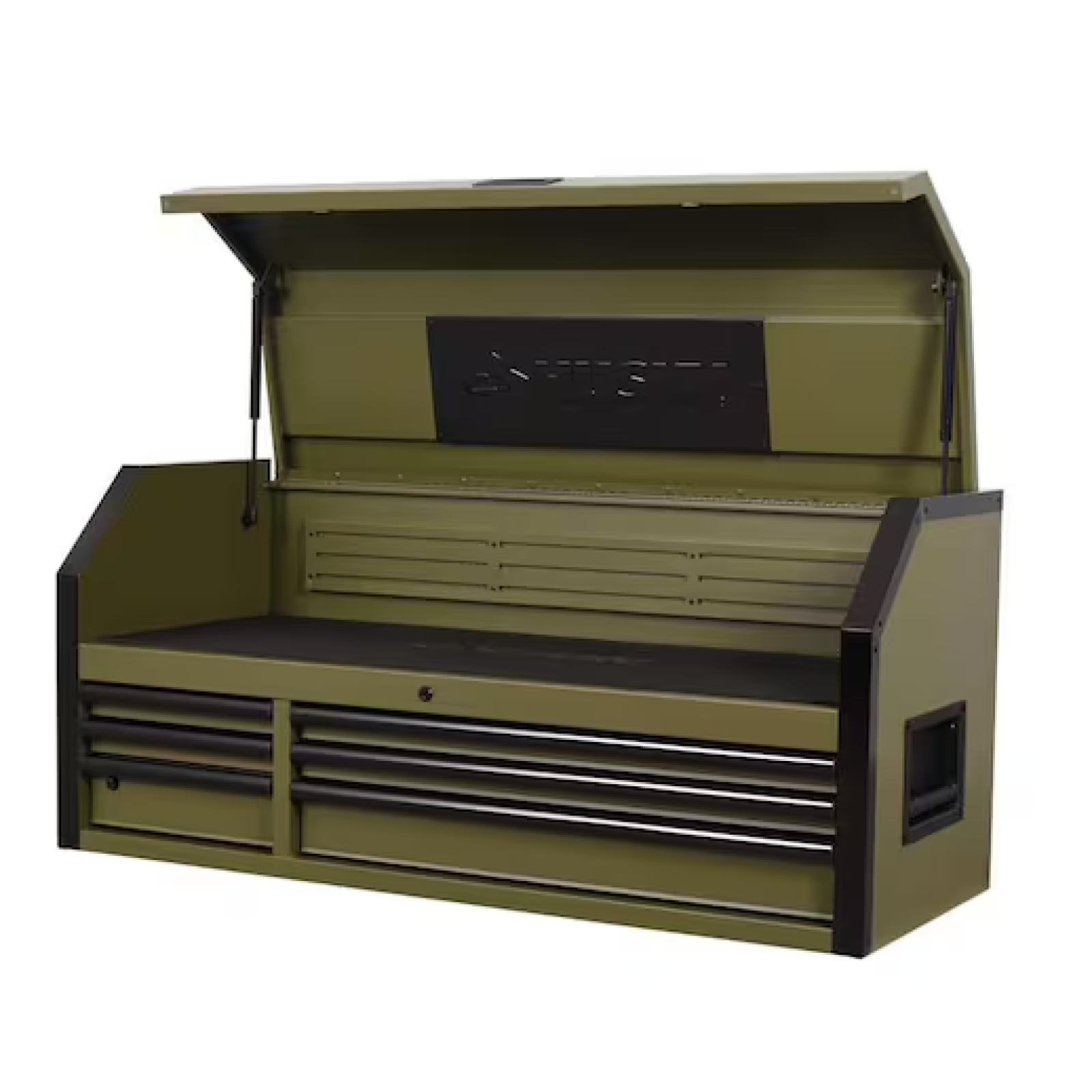 DALLAS LOCATION- HUSKY Heavy Duty 52 in. W 6-Drawer Matte Army Green Top Tool Chest PALLET (3 UNITS)