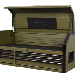 DALLAS LOCATION- HUSKY Heavy Duty 52 in. W 6-Drawer Matte Army Green Top Tool Chest PALLET (3 UNITS)