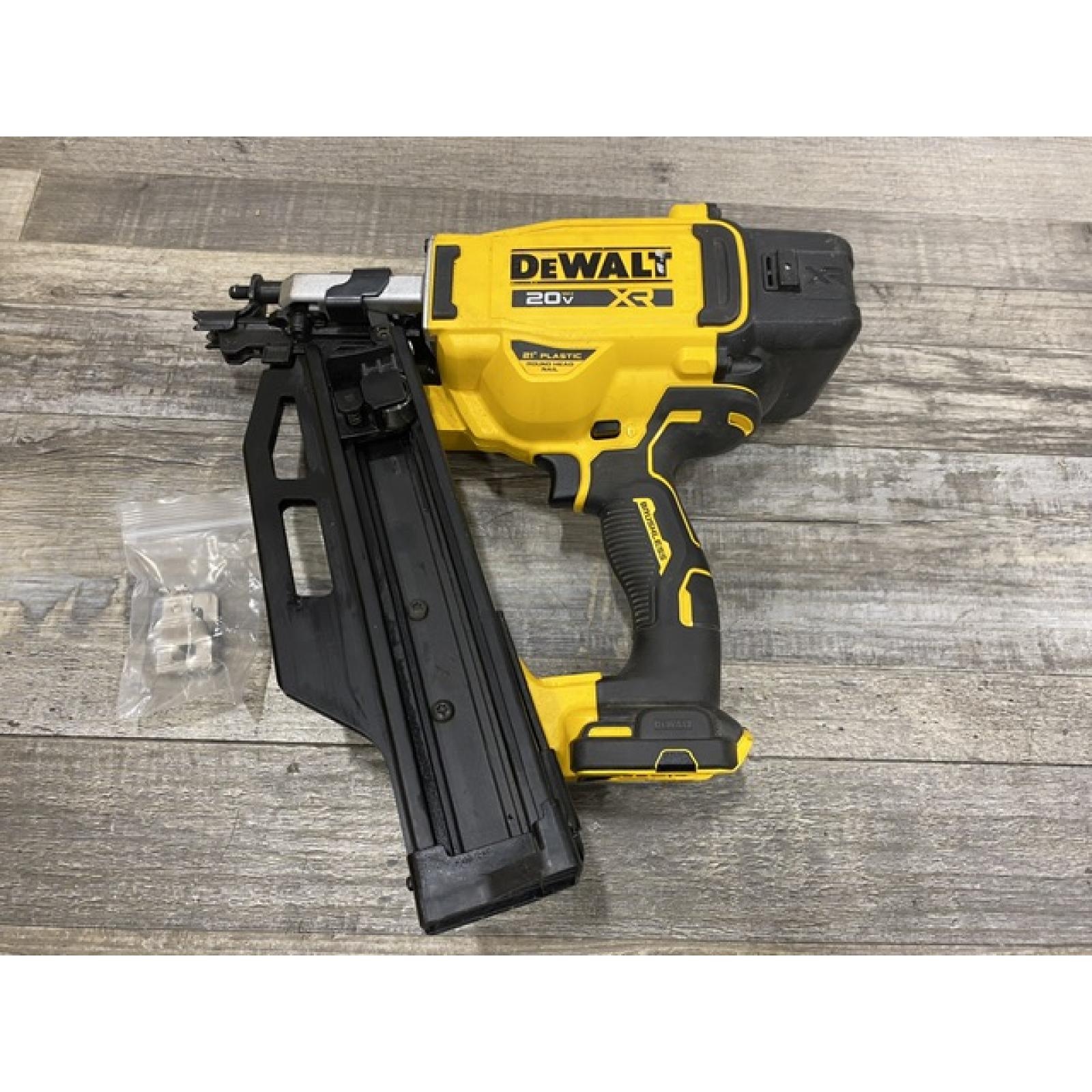AS-IS DEWALT 20-Volt 21° Cordless Framing Nailer (Tool-Only)