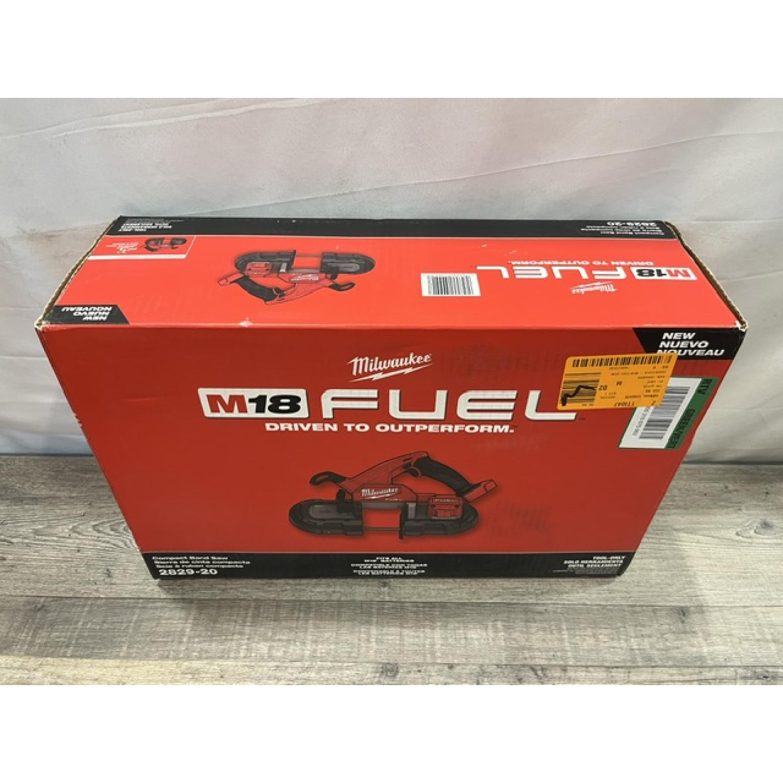 NEW - Milwaukee FUEL 18V Lithium-Ion Brushless Cordless Compact Bandsaw (Tool-Only)