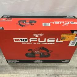 NEW - Milwaukee FUEL 18V Lithium-Ion Brushless Cordless Compact Bandsaw (Tool-Only)