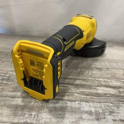 AS-IS DEWALT 20V MAX Cordless Brushless 4-1/2 in. Angle Grinder with Paddle Switch (Tool Only)