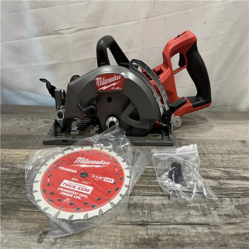 AS-IS Milwaukee FUEL 18V Lithium-Ion Cordless 7-1/4 in. Rear Handle Circular Saw (Tool-Only)