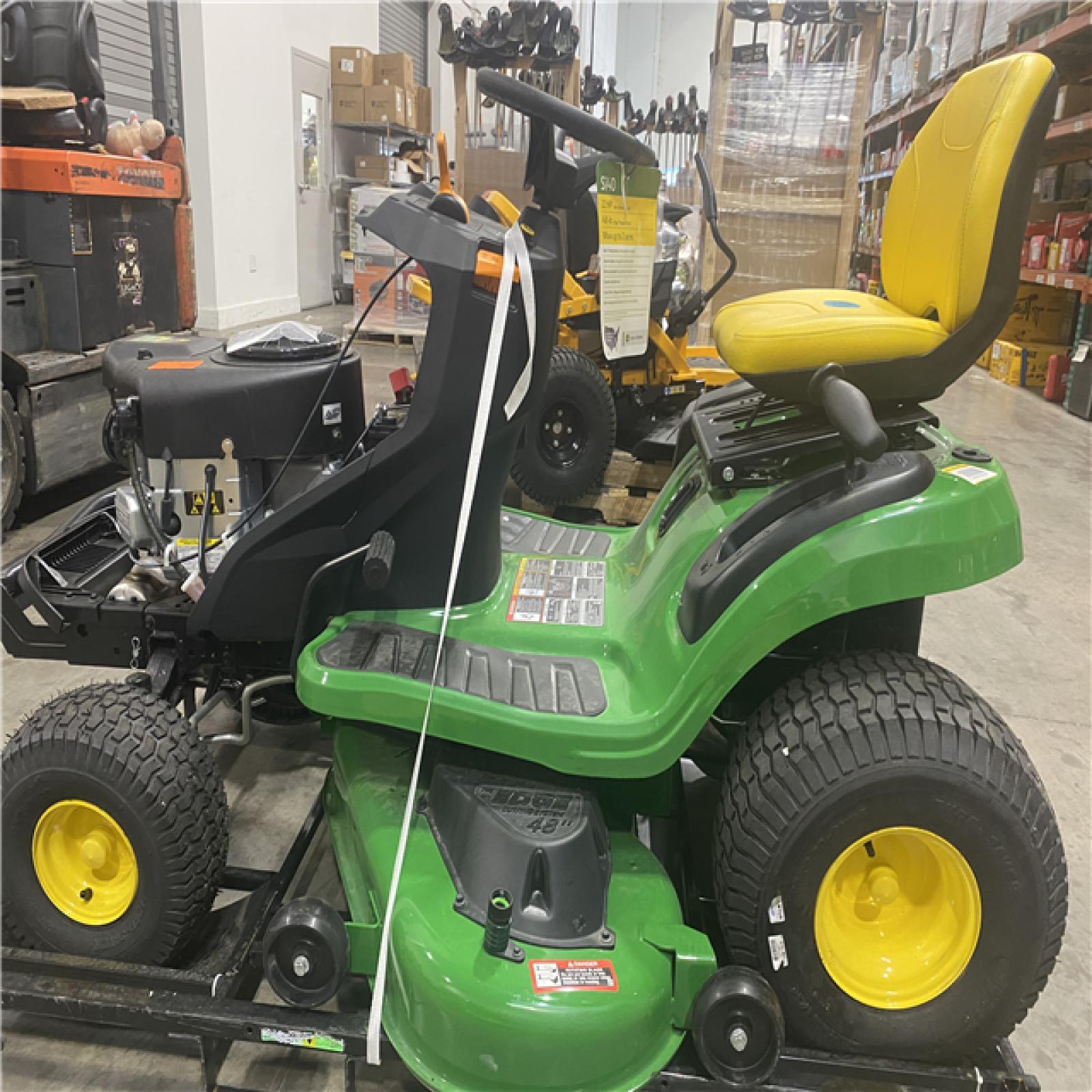 Dallas Location - As-Is John Deere S140 lawn tractor - mowers