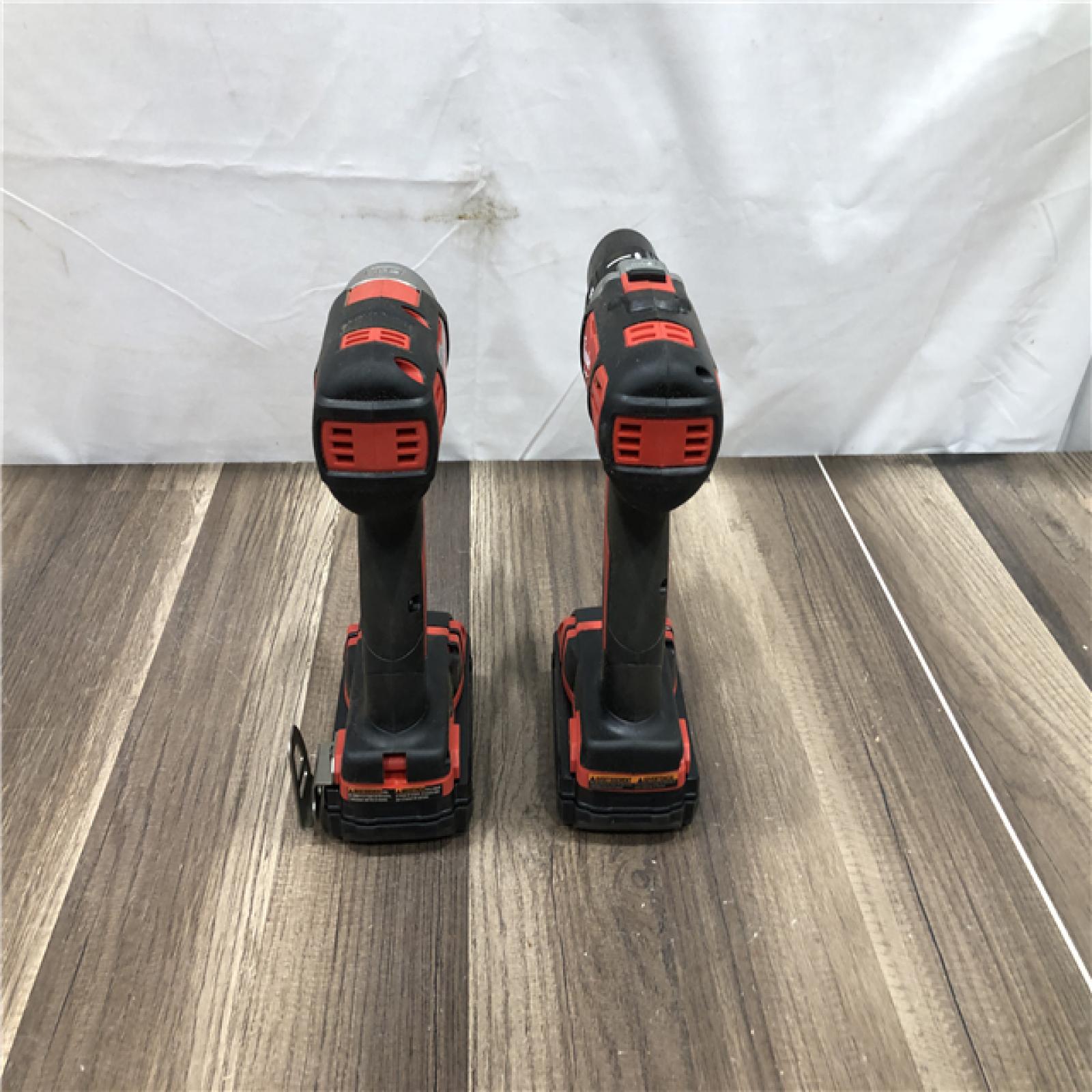 AS-IS Milwaukee 18V Lithium-Ion Cordless Drill Driver/Impact Driver Combo Kit