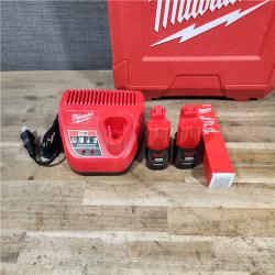 HOUSTON LOCATION - AS-IS M12 12-Volt Lithium-Ion Cordless PEX Expansion Tool Kit with (2) 1.5 Ah Batteries  (3) Expansion Heads and Hard Case