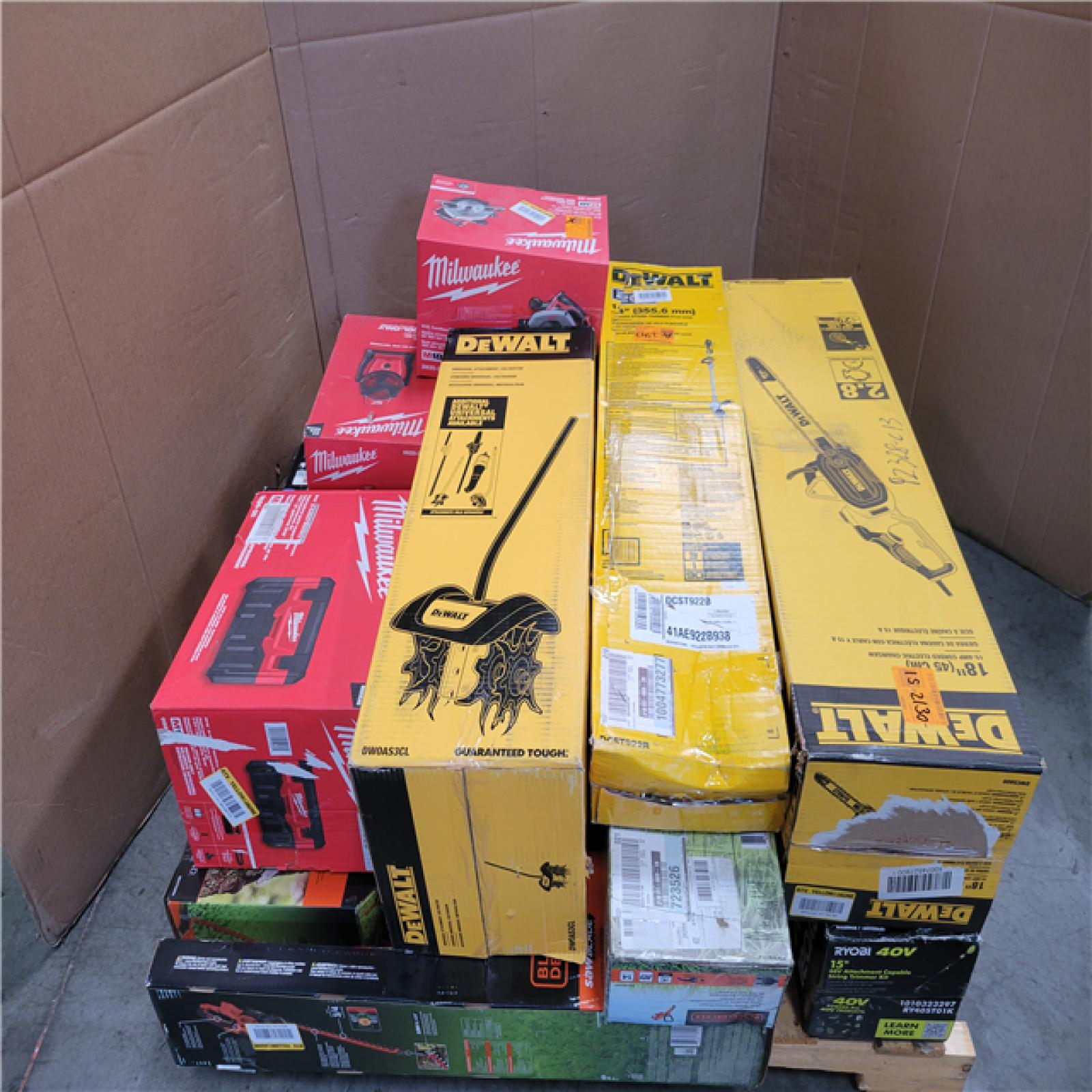 CALIFORNIA AS-IS TOOL PALLET