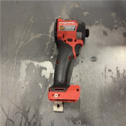 AS-IS- Milwaukee 18V Lithium-Ion Brushless Cordless 1/4 Hex Impact Driver (Tool-Only)