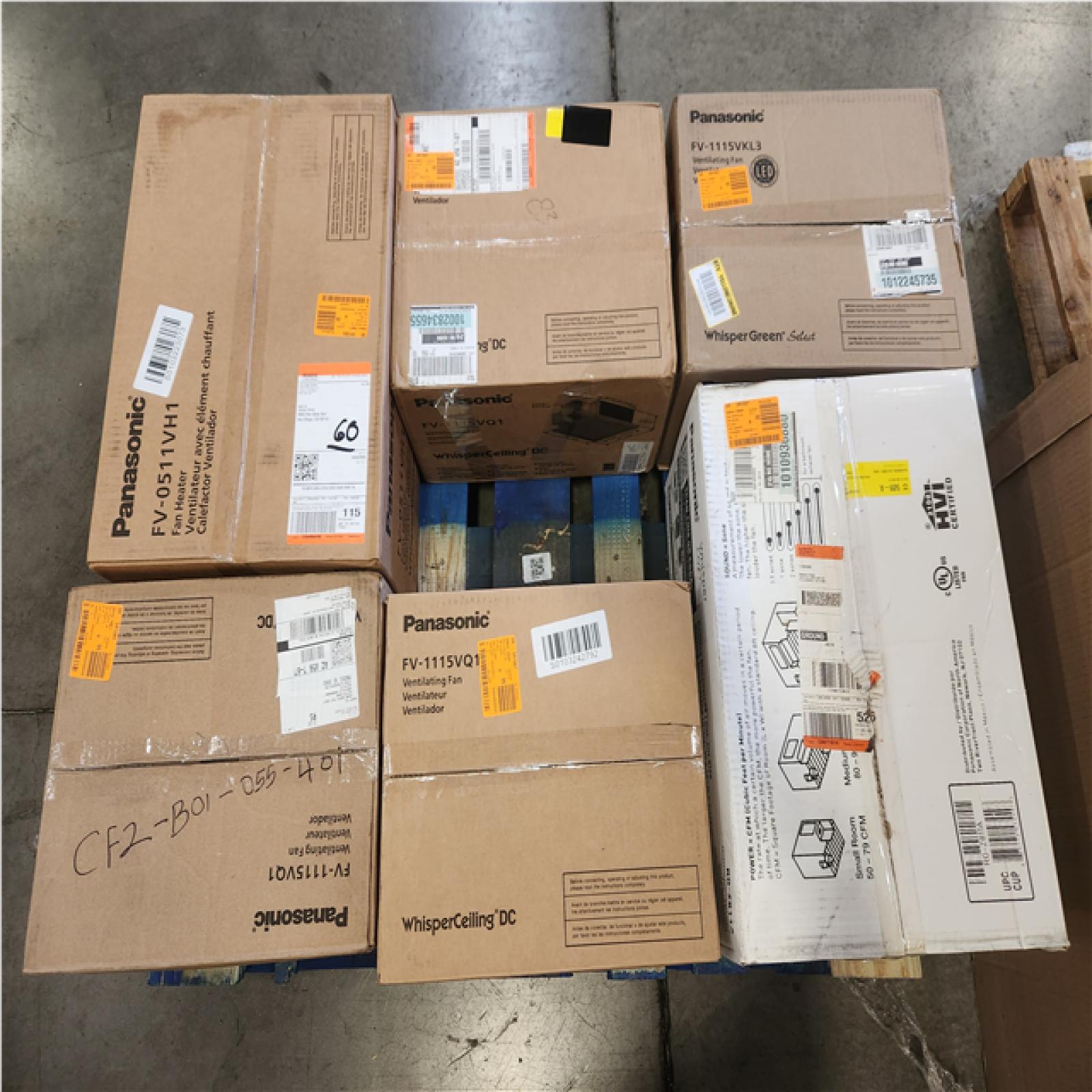 Phoenix NEW Mixed Pallet of Panasonic (6-Boxes)
