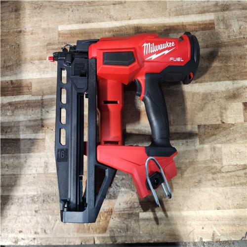 Houston Location AS-IS Milwaukee FUEL 18-Volt Lithium-Ion Brushless Cordless Gen ll 16-Gauge Straight Finish Nailer (Tool Only)