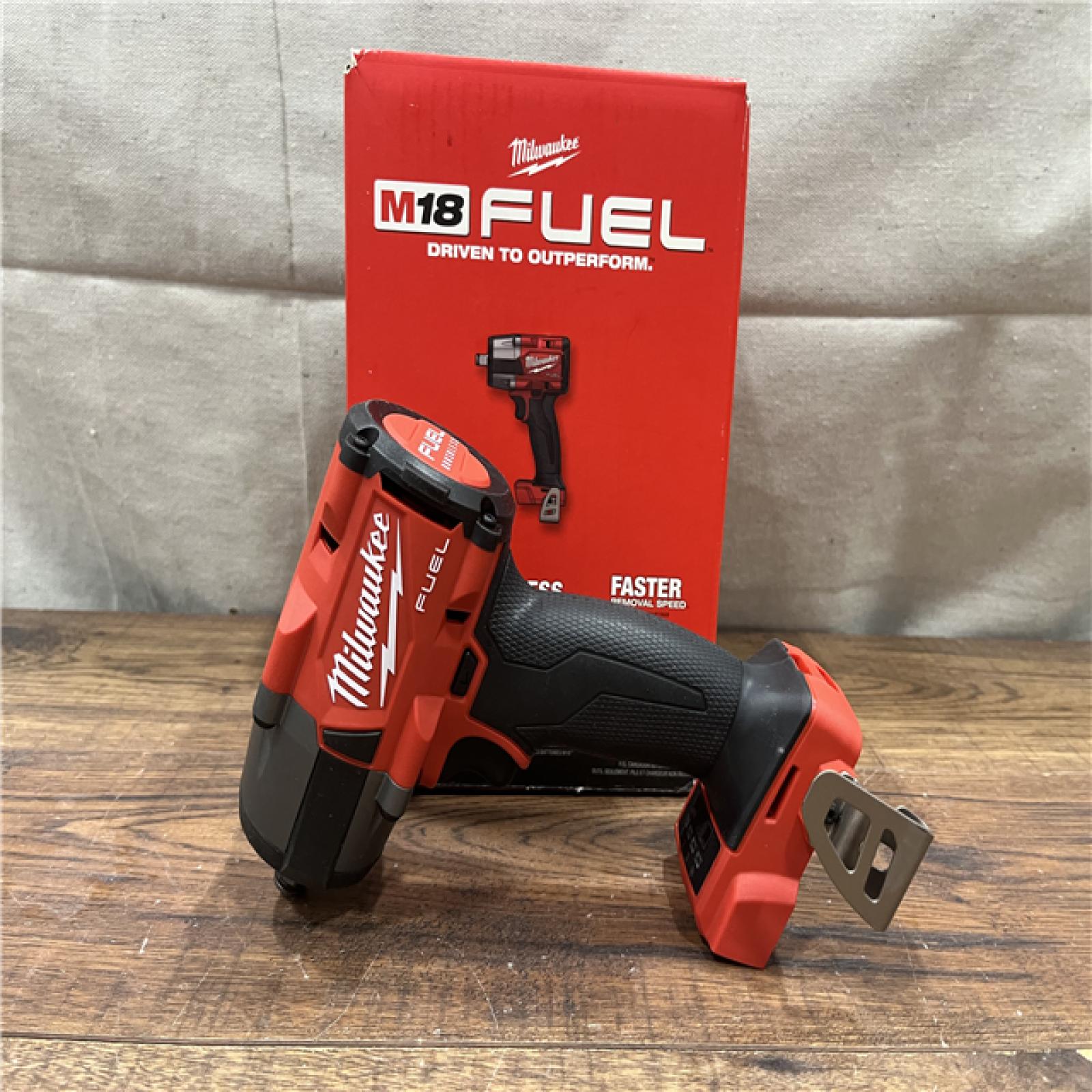 AS-IS Milwaukee M18 18V Fuel 1/2  Mid-Torque Impact Wrench Cordless Lithium-Ion Brushless with Friction Ring 2962-20