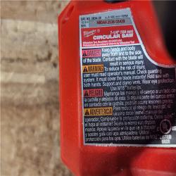 HOUSTON LOCATION - AS - IS Milwaukee FUEL 18V Lithium-Ion Brushless Cordless 7-1/4 in. Circular Saw (Tool-Only)