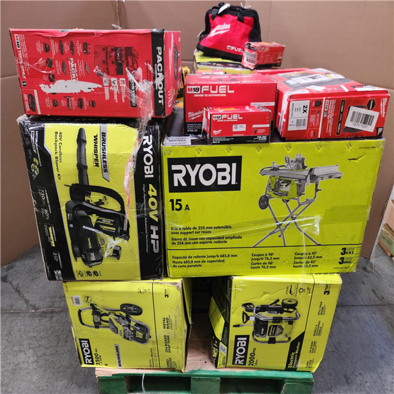 CALIFORNIA AS-IS TOOL PALLET