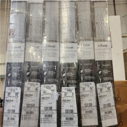 Phoenix NEW Masonite 30 in. x 80 in. 6-Panel Right-Hand Prehung Door Pallet of 6