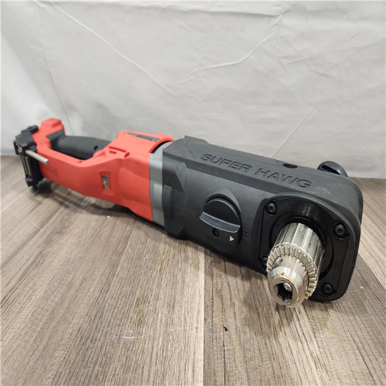 AS-IS- Milwaukee M18 18V Fuel 1/2 Right Angle Drill Super Hawg Cordless Lithium-Ion (TOOL ONLY)