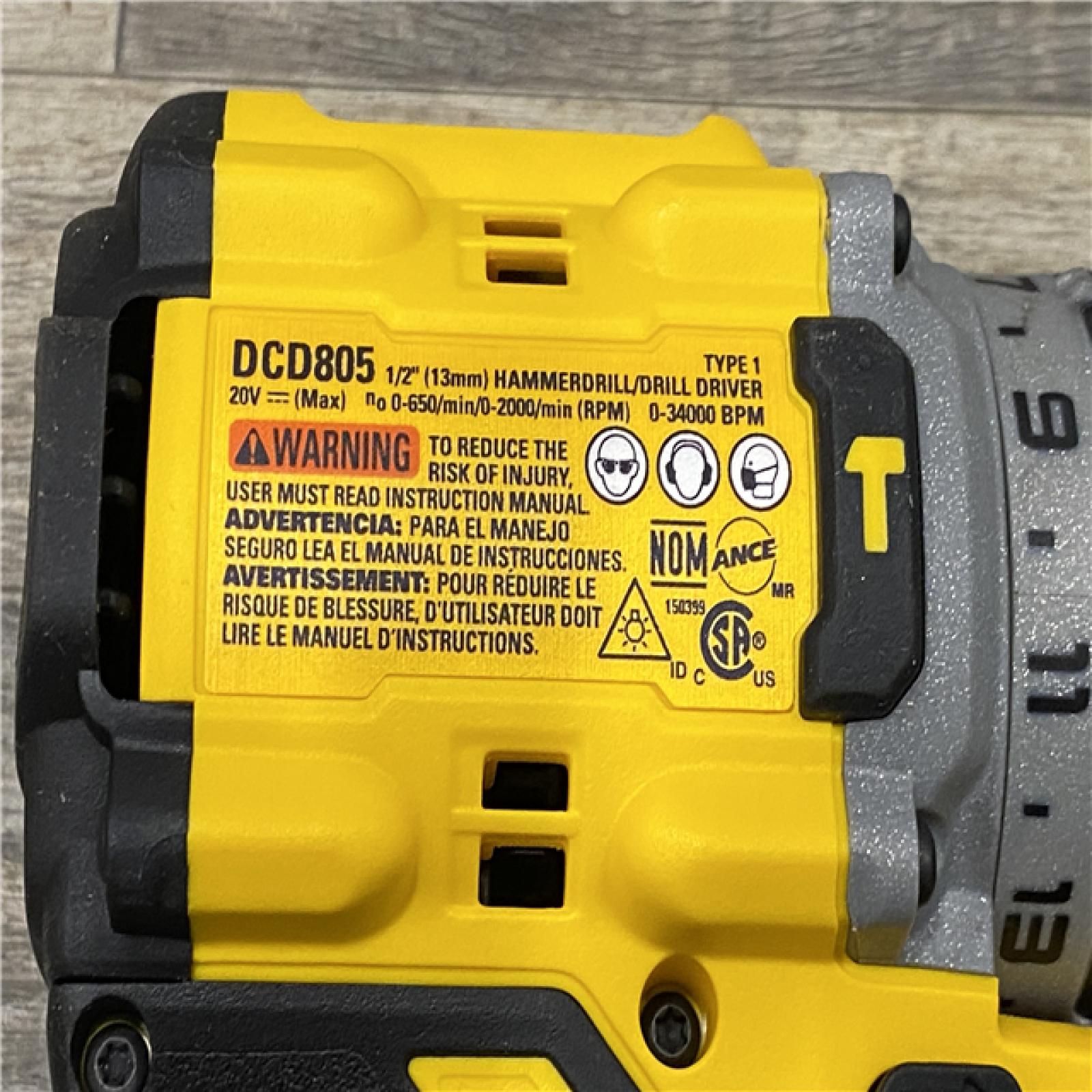 AS-IS DEWALT 20V MAX XR Lithium-Ion Cordless 2-Tool Combo Kit