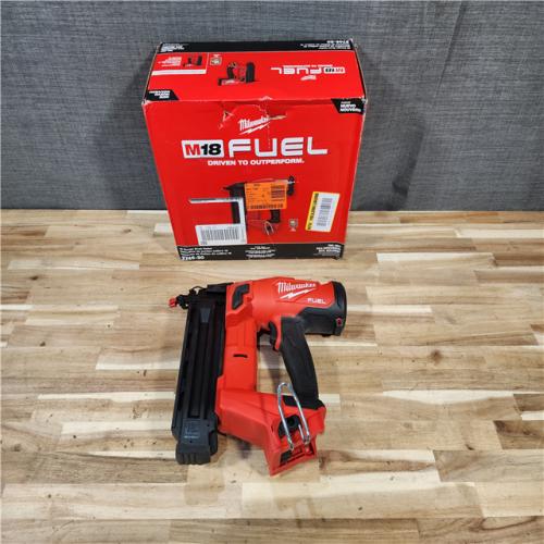 HOUSTON LOCATION - AS-IS Milwaukee  FUEL 18-Volt Lithium-Ion Brushless Cordless Gen II 18-Gauge Brad Nailer (Tool-Only)