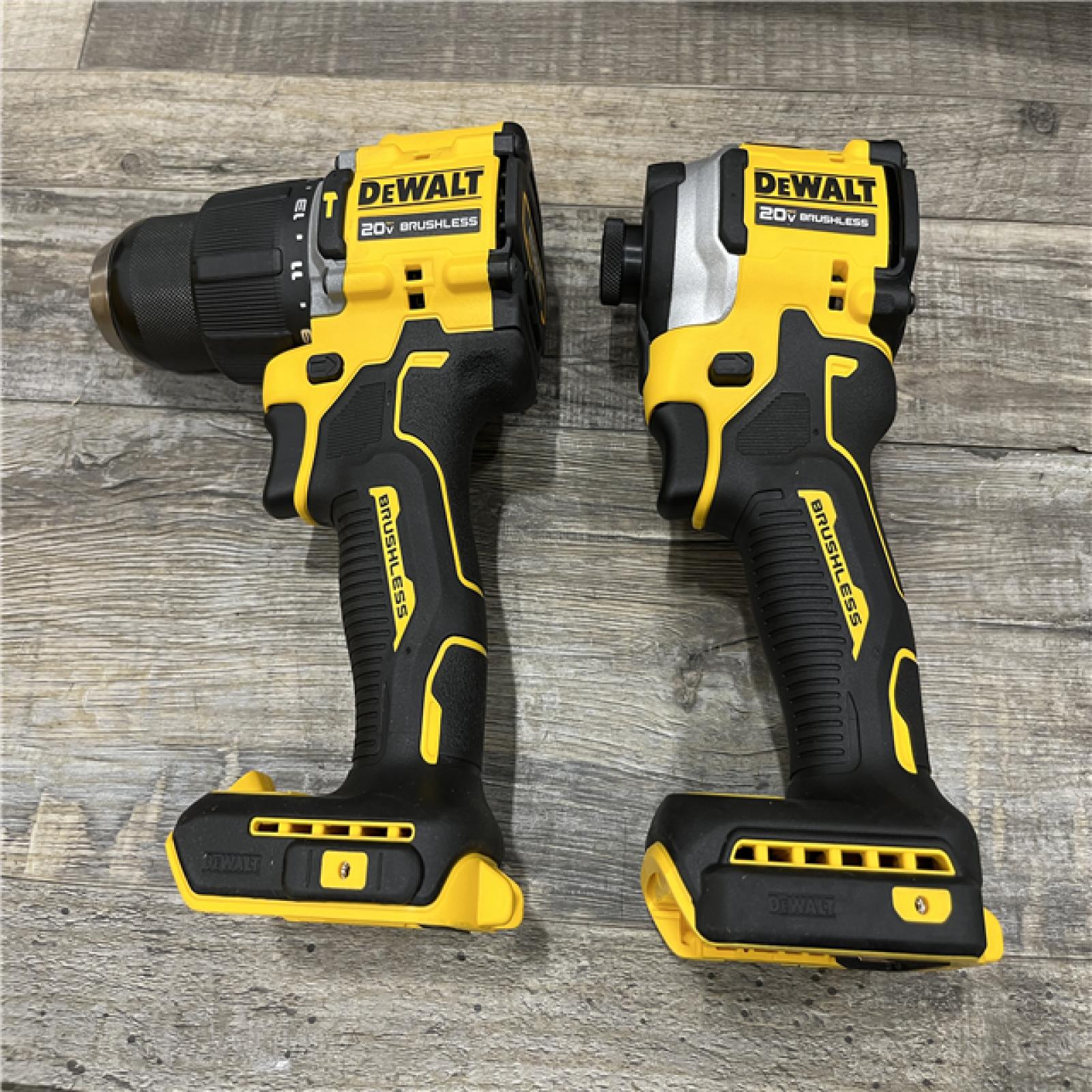 AS-IS DEWALT ATOMIC 20V MAX Lithium-Ion Cordless 2-Tool Combo Kit