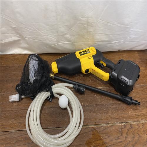 AS-IS Dewalt 20V 550 PSI  1 GPM Cordless Power Cleaner W/ 4 Nozzles Tool-Only DCPW550B