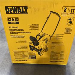 DALLAS LOCATION- NEW!- DEWALT 21 in. 208 cc E-Gov Electric Start Gas Single-Stage Snow Blower
