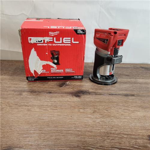 AS-IS Milwaukee 2723-20 M18 FUEL 18V Cordless Li-Ion Compact Router - Bare Tool